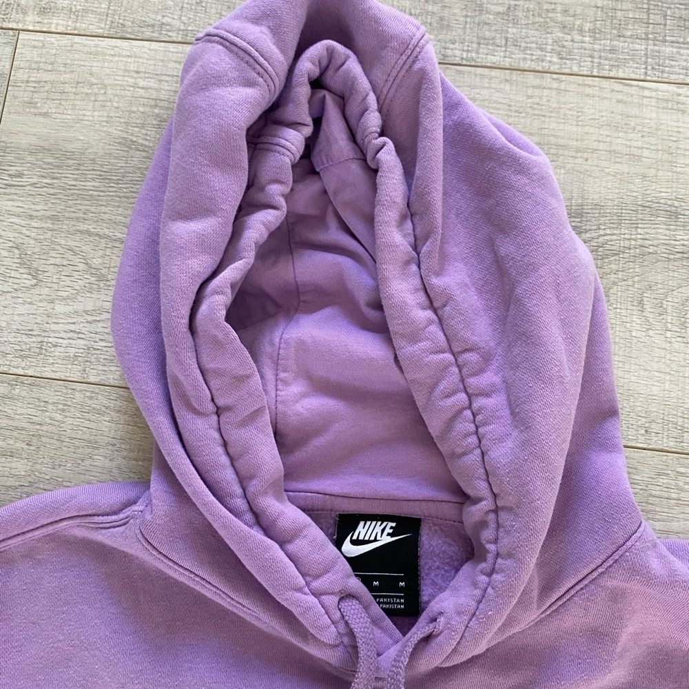 Purple Nike hoodie